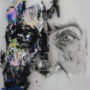 Pencil and Acrylic Paint